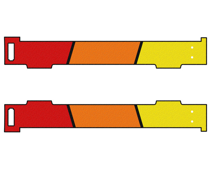 Inner Bedside Liner Overlays Fits 2016-2023 Toyota Tacoma w/5ft Bed