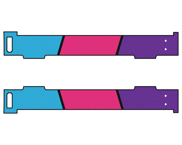 Inner Bedside Liner Overlays Fits 2016-2023 Toyota Tacoma w/5ft Bed