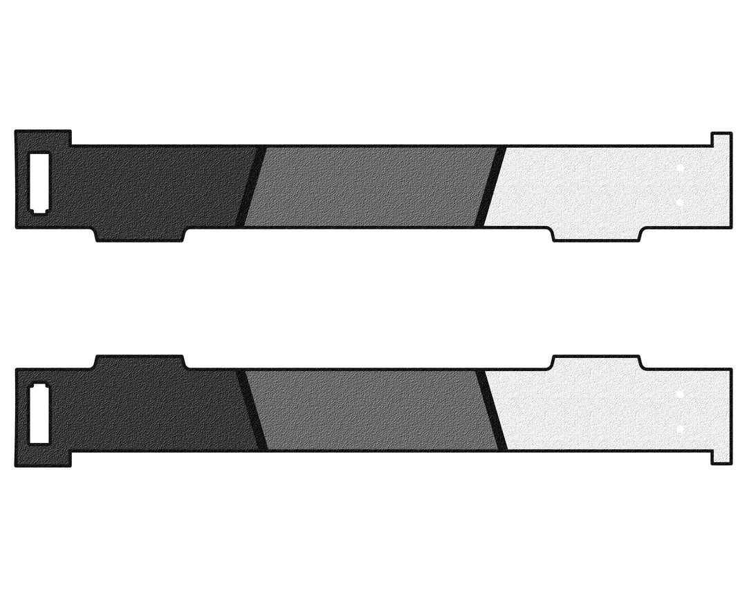 Inner Bedside Liner Overlays Fits 2016-2023 Toyota Tacoma w/5ft Bed