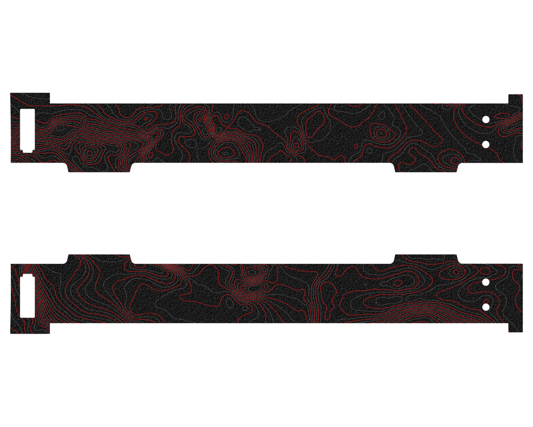 Inner Bedside Liner Overlays Fits 2016-2023 Toyota Tacoma w/5ft Bed