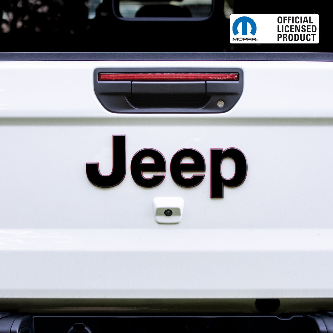 Emblem Black-Out Kit | Overlay Set for Jeep Models (Cherokee, Wrangler, Gladiator &amp; More)