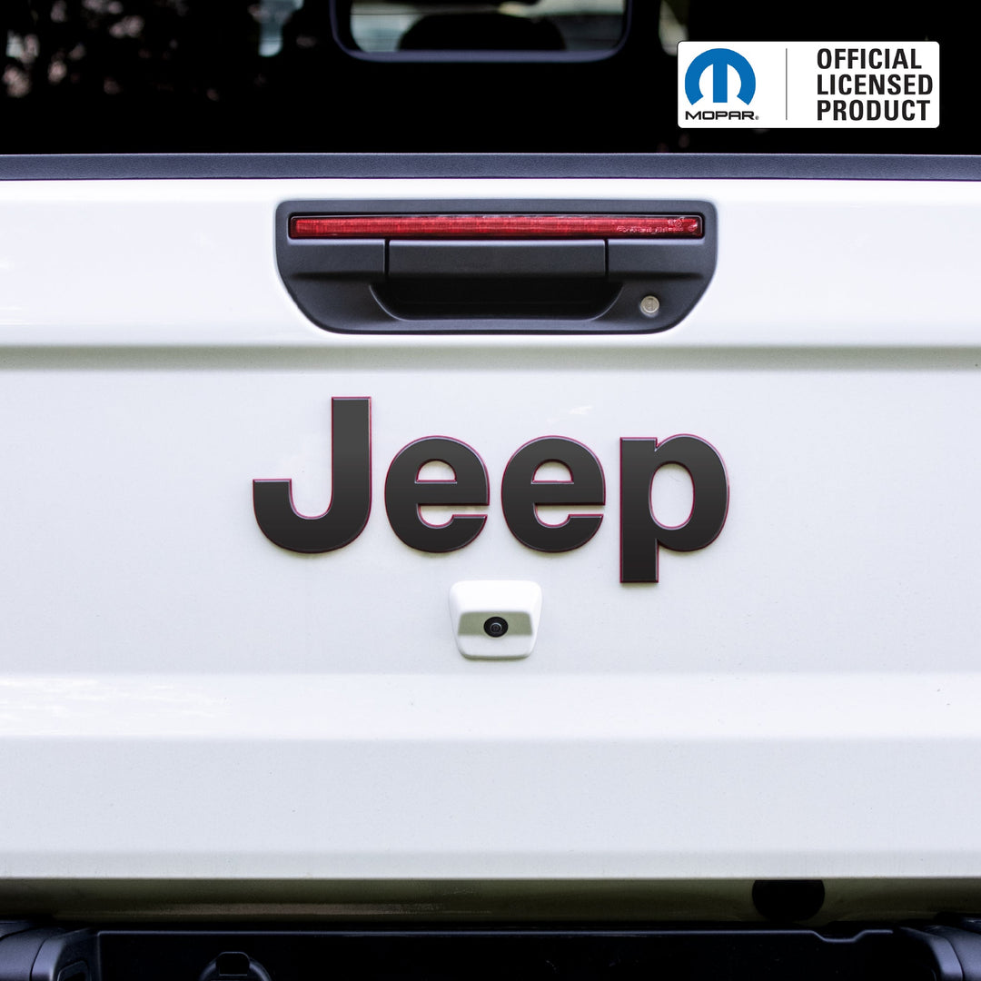 Emblem Black-Out Kit | Overlay Set for Jeep Models (Cherokee, Wrangler, Gladiator &amp; More)