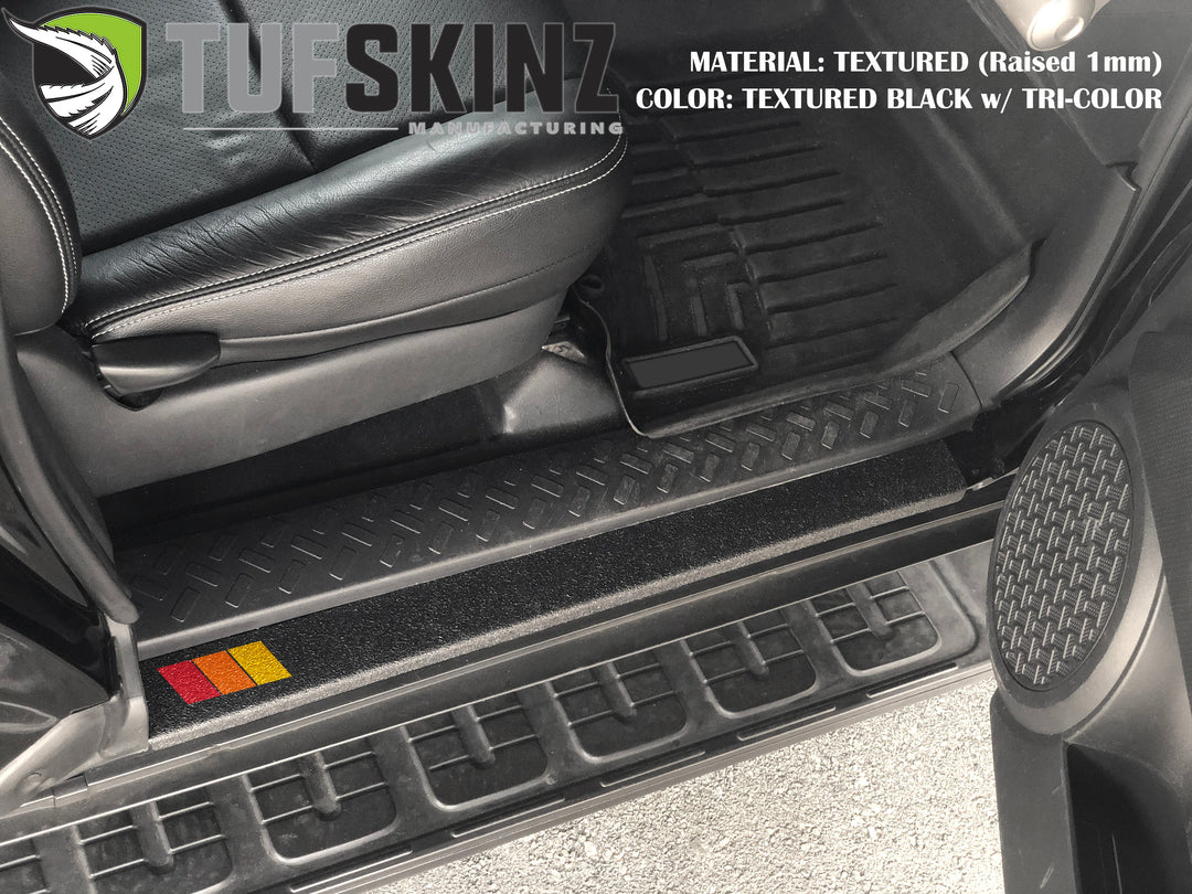 Door Sill Protection Overlays Fits 2006-2014 Toyota FJ Cruiser
