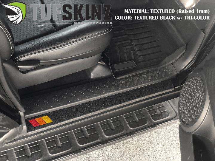 Door Sill Protection Overlays Fits 2006-2014 Toyota FJ Cruiser