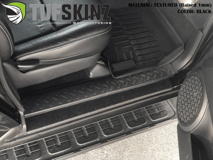 Door Sill Protection Overlays Fits 2006-2014 Toyota FJ Cruiser