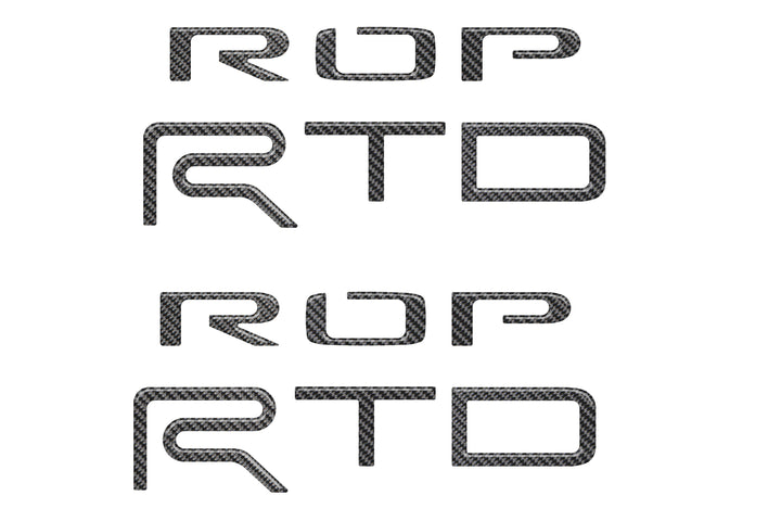 Bed Side Letter Inserts Fits 2015-2021 Toyota Tundra TRD Pro