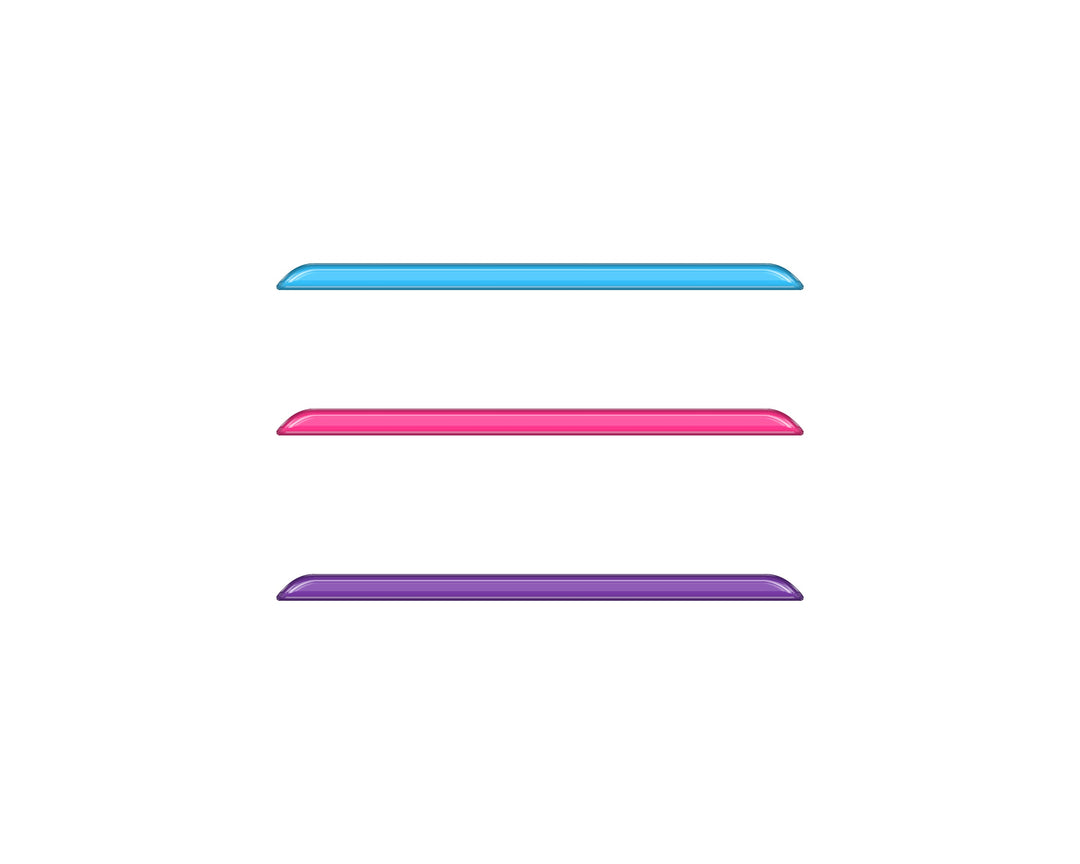 TRD Grille TRI-Color Line Inserts Fits 2022-2025 Toyota Tundra & 2023-2025 Toyota Sequoia