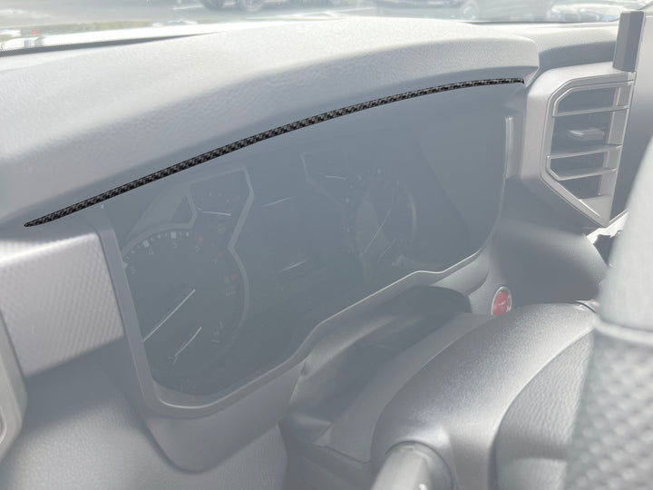 Upper Instrument Gauge Cluster Accent Trim Fits 2022-2025 Toyota Tundra & 2023-2025 Toyota Sequoia