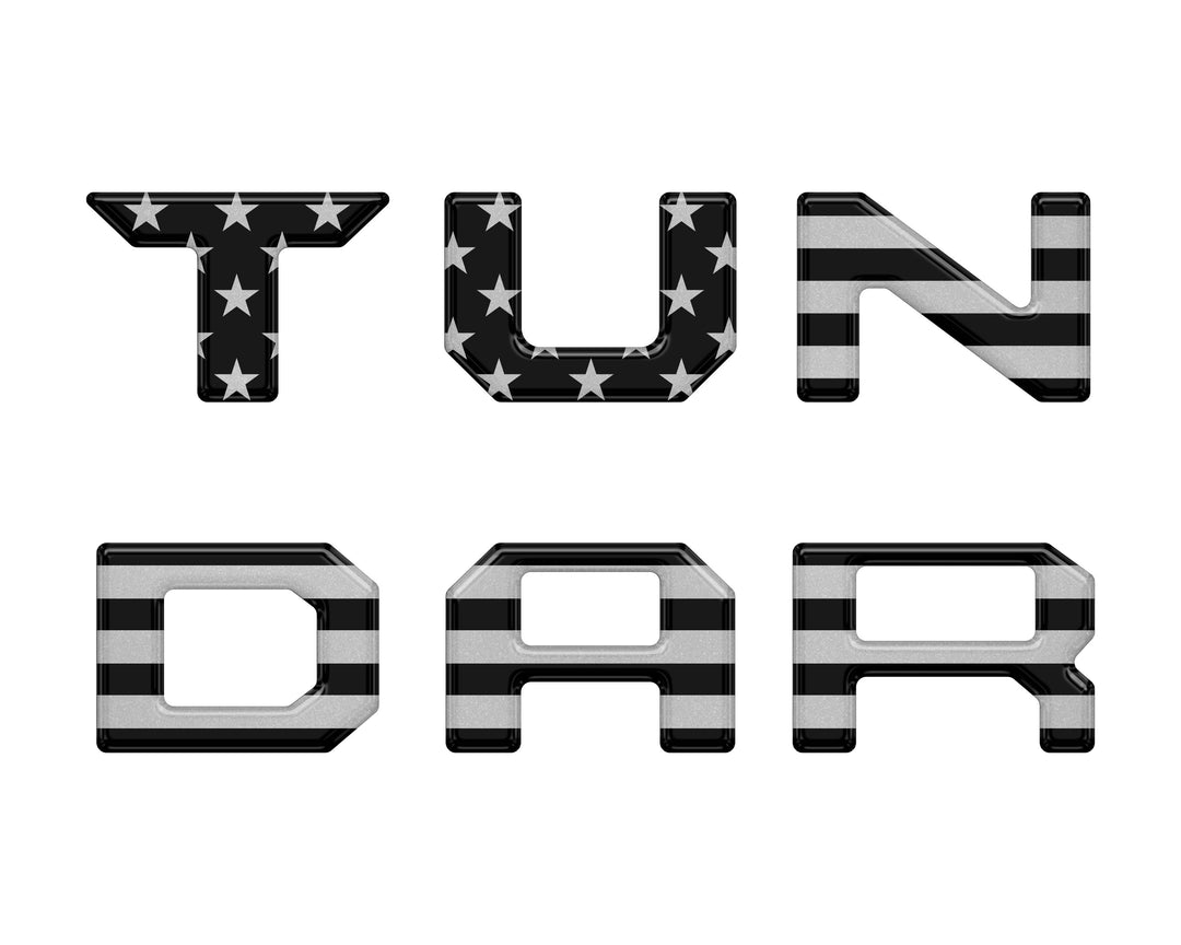 Glove Box Letter Inserts Fits 2022-2025 Toyota Tundra