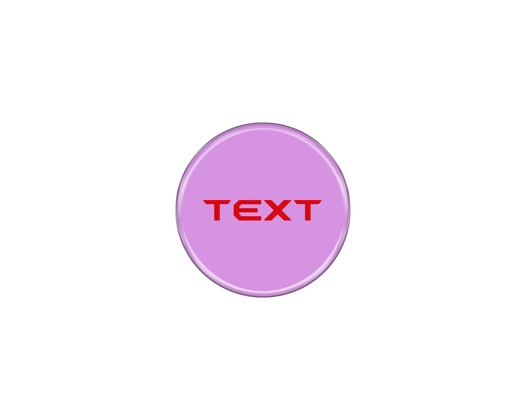 Badge for Drive Mode Selector Dial Fits 2022-2025 Toyota Tundra & 2023-2025 Toyota Sequoia