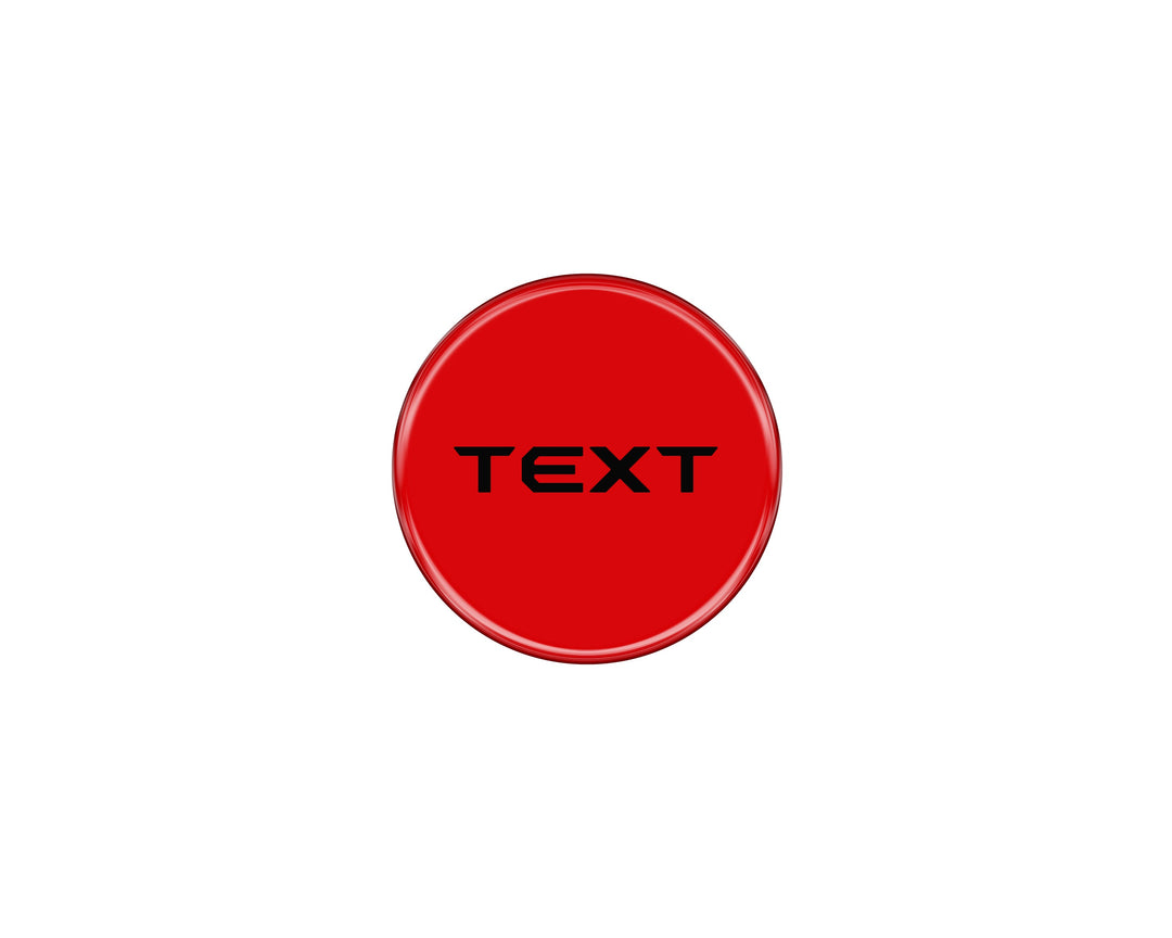 Badge for Drive Mode Selector Dial Fits 2022-2025 Toyota Tundra & 2023-2025 Toyota Sequoia