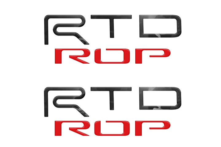 Hood Louver Letter Overlays Fits 2022-2025 Toyota Tundra TRD Pro