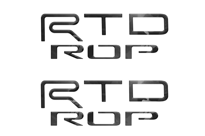 Hood Louver Letter Overlays Fits 2022-2025 Toyota Tundra TRD Pro