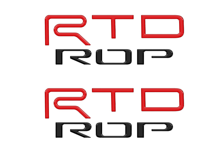 Hood Louver Letter Overlays Fits 2022-2025 Toyota Tundra TRD Pro