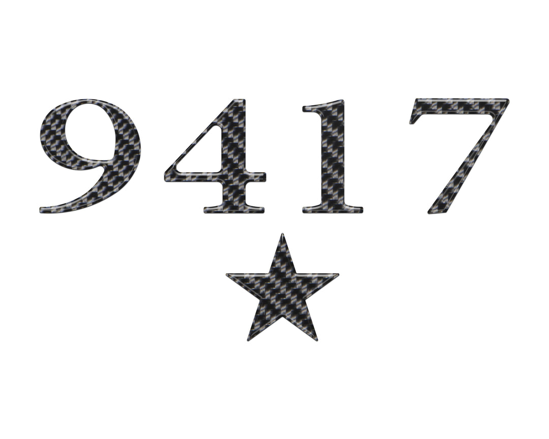 Tailgate Letter Inserts Fits 2022-2026 Toyota Tundra 1794
