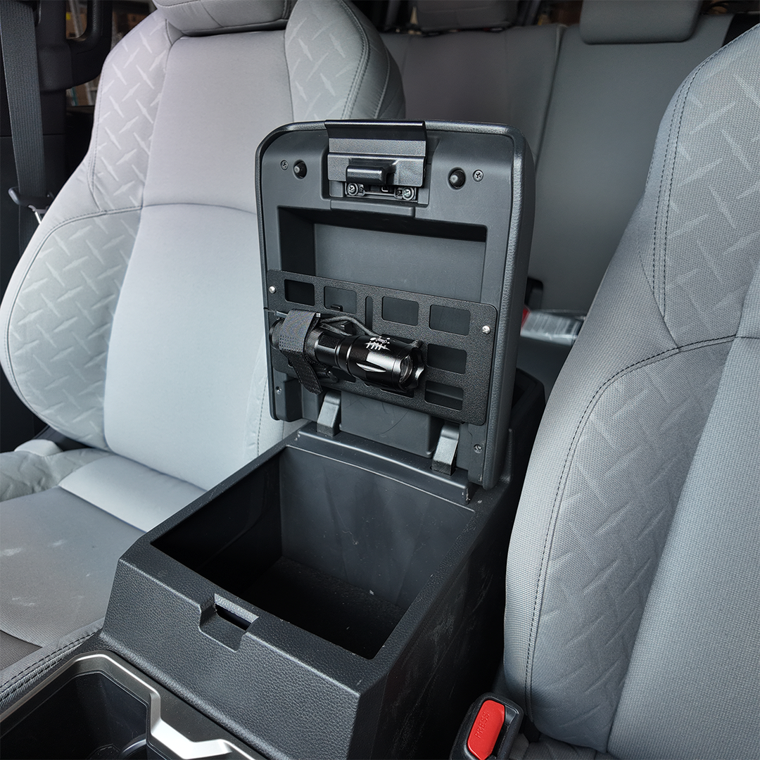Interior Center Console MOLLE Panel For 2024+ Toyota Tacoma