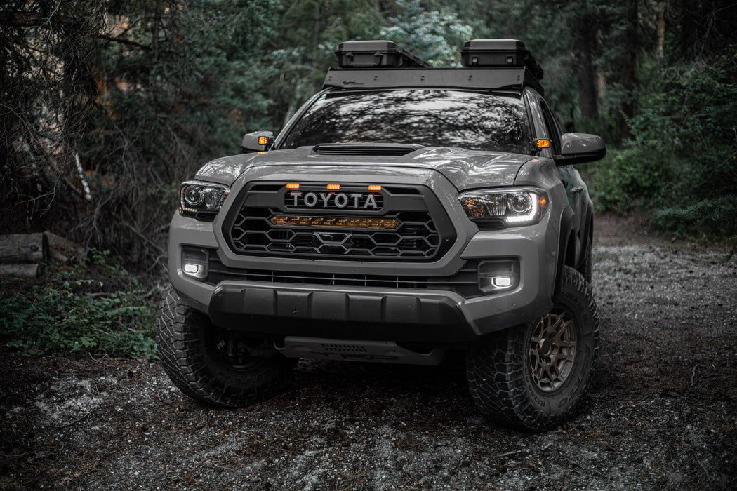 Rave Tacoma TRD Pro Style Grille with Integrated Light Bar