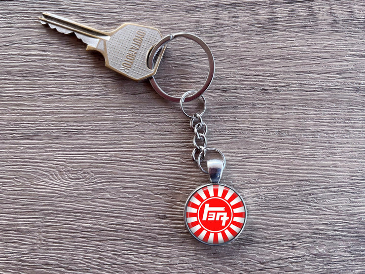 TEQ Rising Sun Toyota Metal Key Chain - Reefmonkey