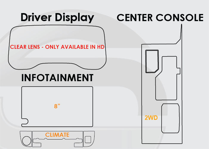 Toyota Tundra Screen ProTech Kit