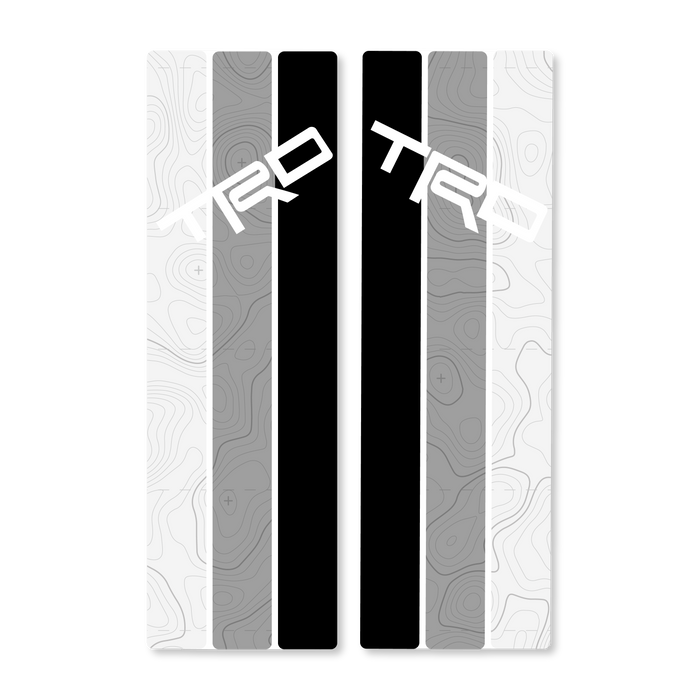 Rear Window Stripes - WITH TOPO