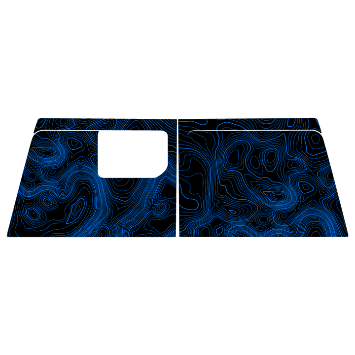 Topographic Map Premium Print Vinyl Rolls (3&