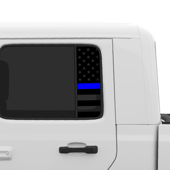 Flag Window Graphic for Jeep Gladiator | Set of 2
