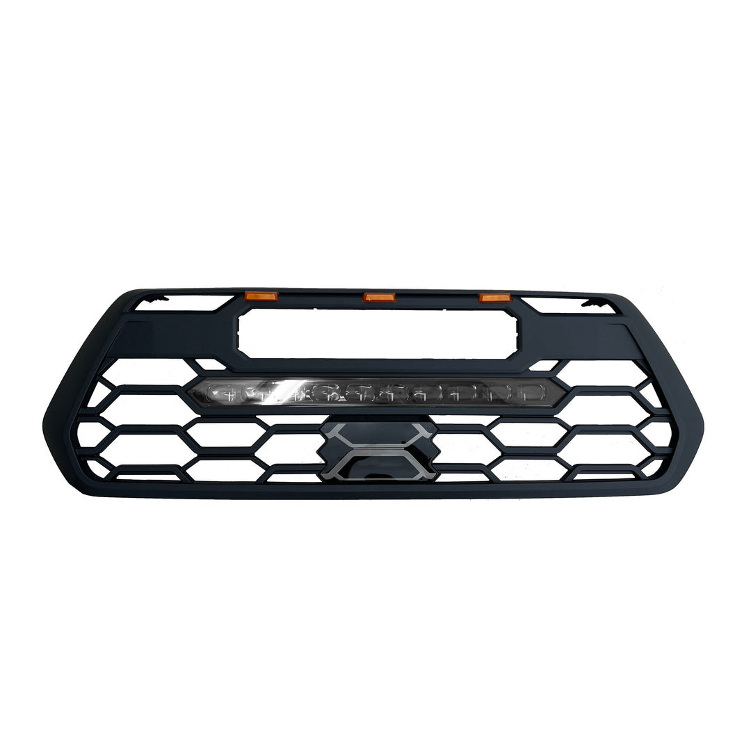 TRD Pro Style Grille with Integrated Light Bar for 2016-2023 Tacoma