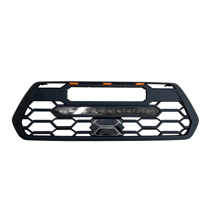 TRD Pro Style Grille with Integrated Light Bar for 2016-2023 Tacoma
