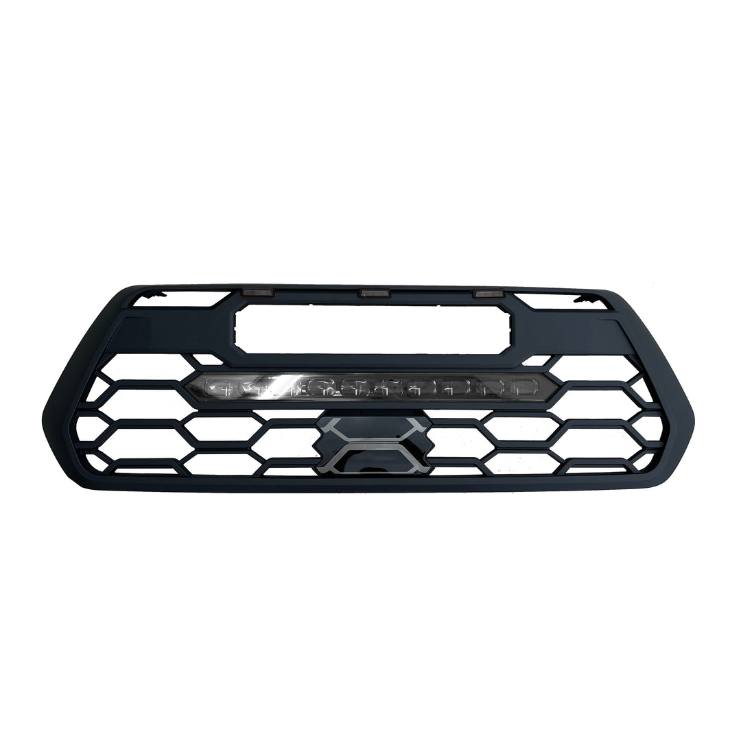 TRD Pro Style Grille with Integrated Light Bar for 2016-2023 Tacoma