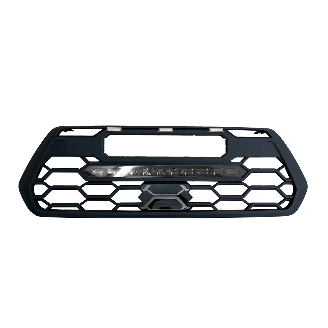 TRD Pro Style Grille with Integrated Light Bar for 2016-2023 Tacoma