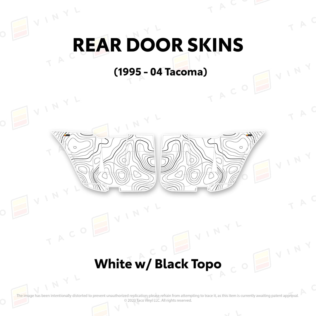 2010-24 4Runner Door Skins (Lower Section)