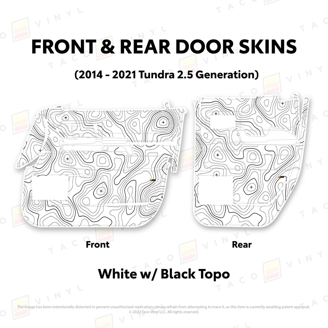 2014 - 2021 Tundra Door Skins