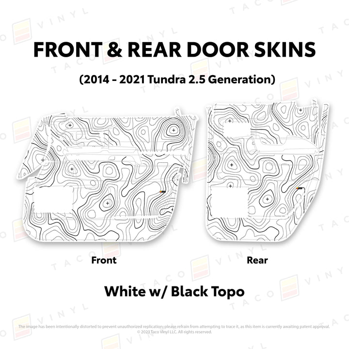 2014 - 2021 Tundra Door Skins