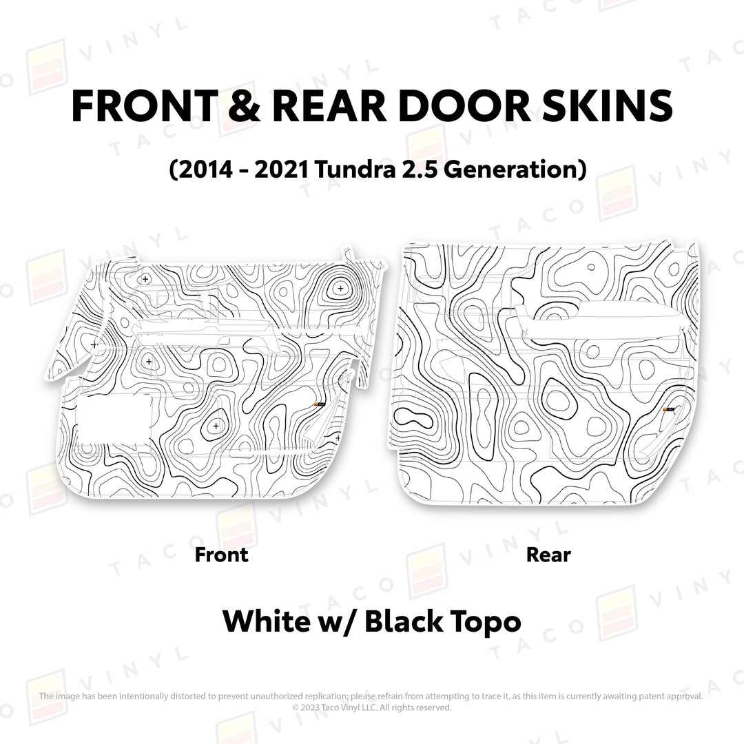 2014 - 2021 Tundra Door Skins