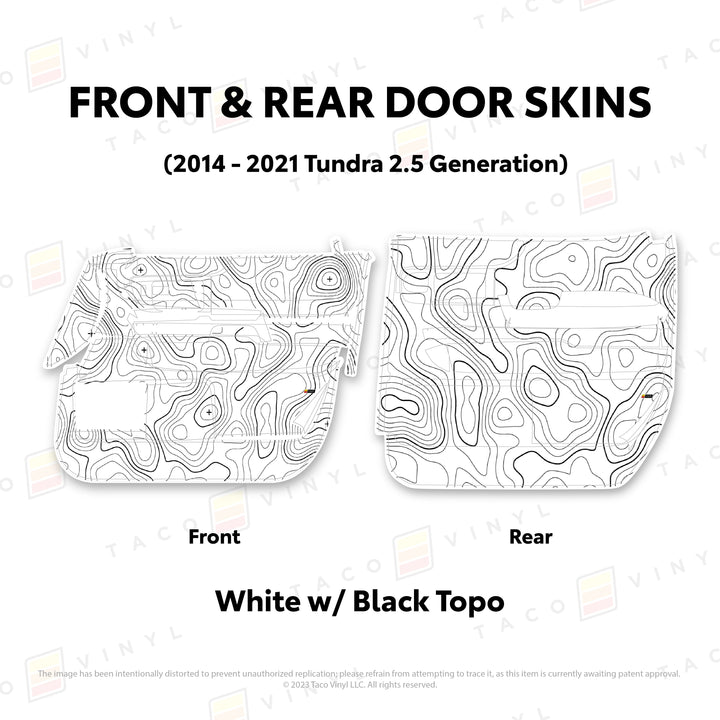 2014 - 2021 Tundra Door Skins