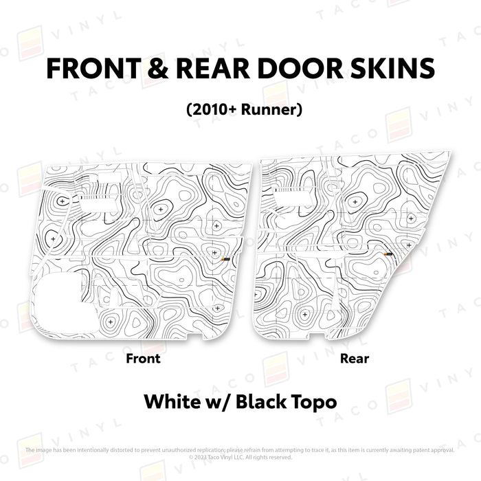 2010-24 4Runner Door Skins