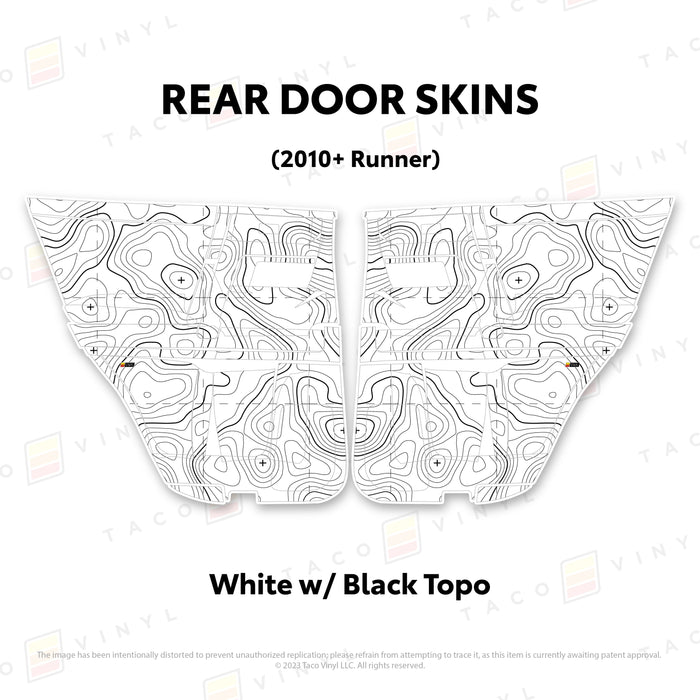 2010-24 4Runner Door Skins