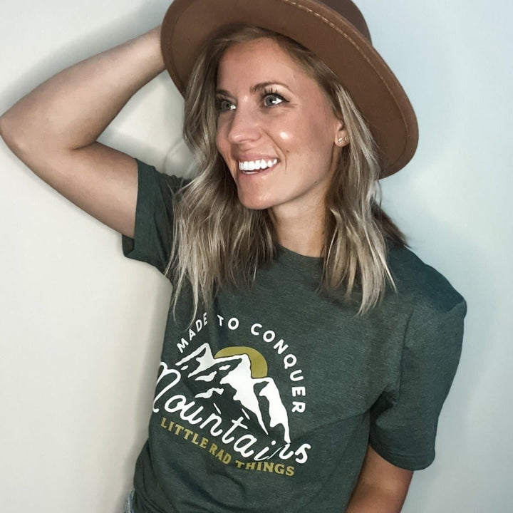 ADULT MADE TO CONQUER TEE