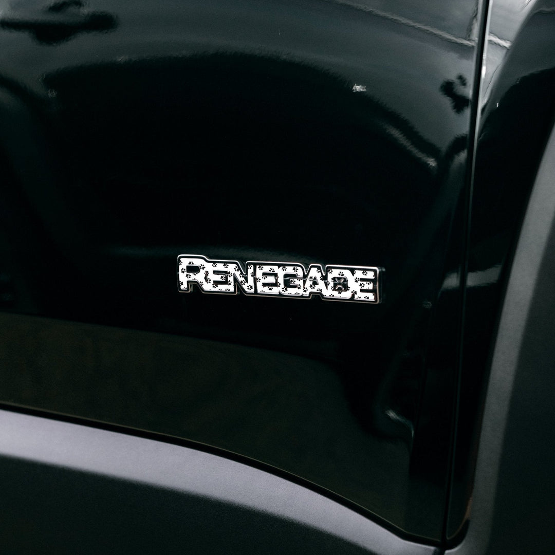 Emblem Decal for Renegade | Topographical Map - fits 2015-2024 Renegade