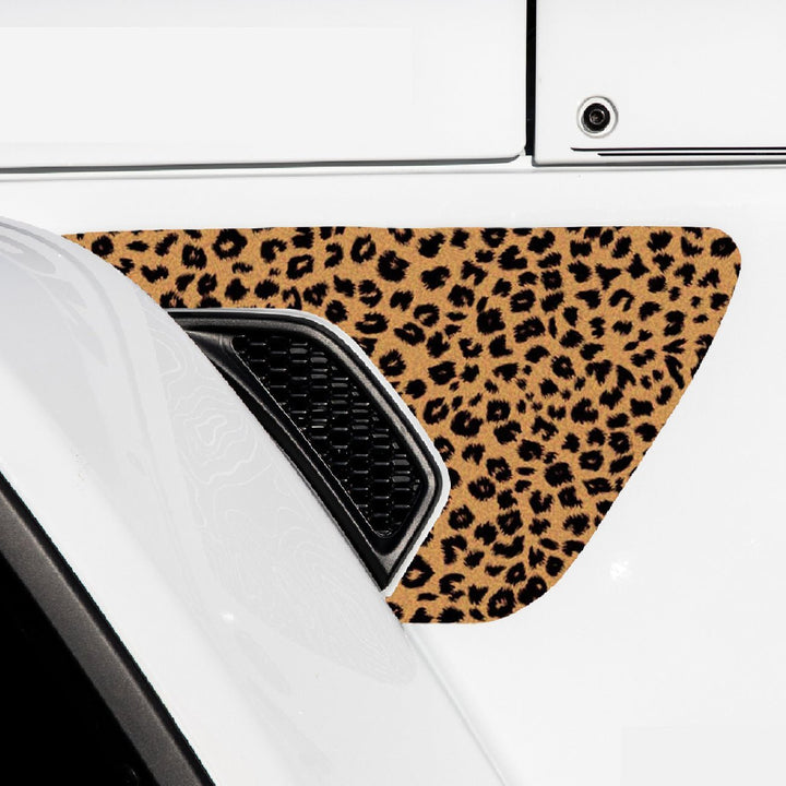 Fender Vent Decal Set | Animal Print - fits Wrangler JL &amp; Gladiator JT