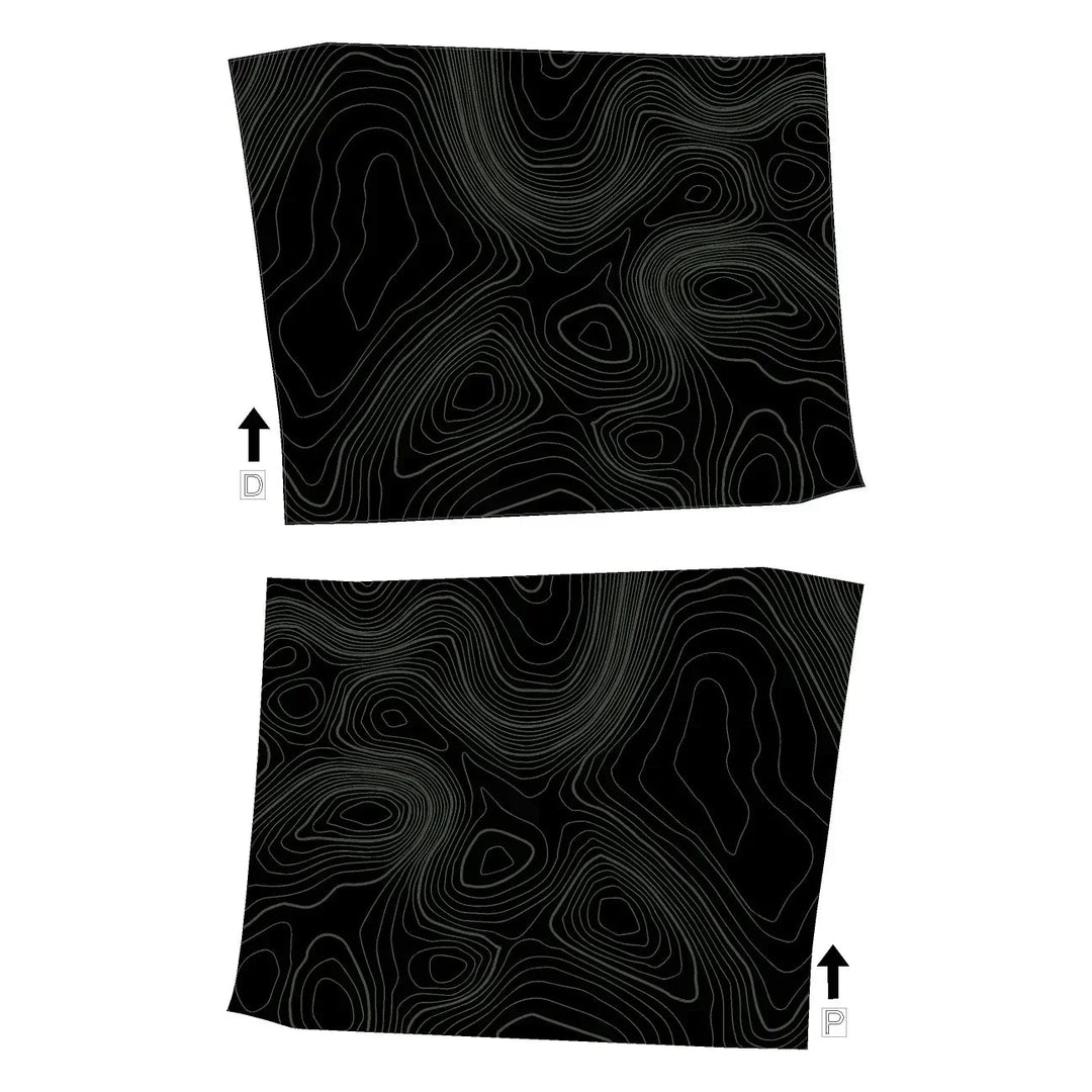 Topographic REAR Door Armrest Panel Protection - 2025+ 4Runner