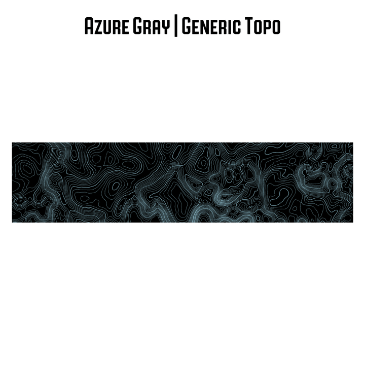 Topographic Map Premium Print Vinyl Rolls (3&
