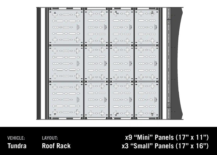 DRIFTR Roof Rack Deck Accessory Panels