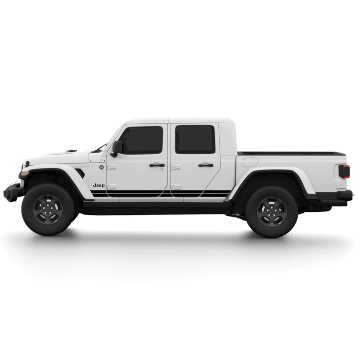Rocker Double Stripe Kit for Jeep Gladiator