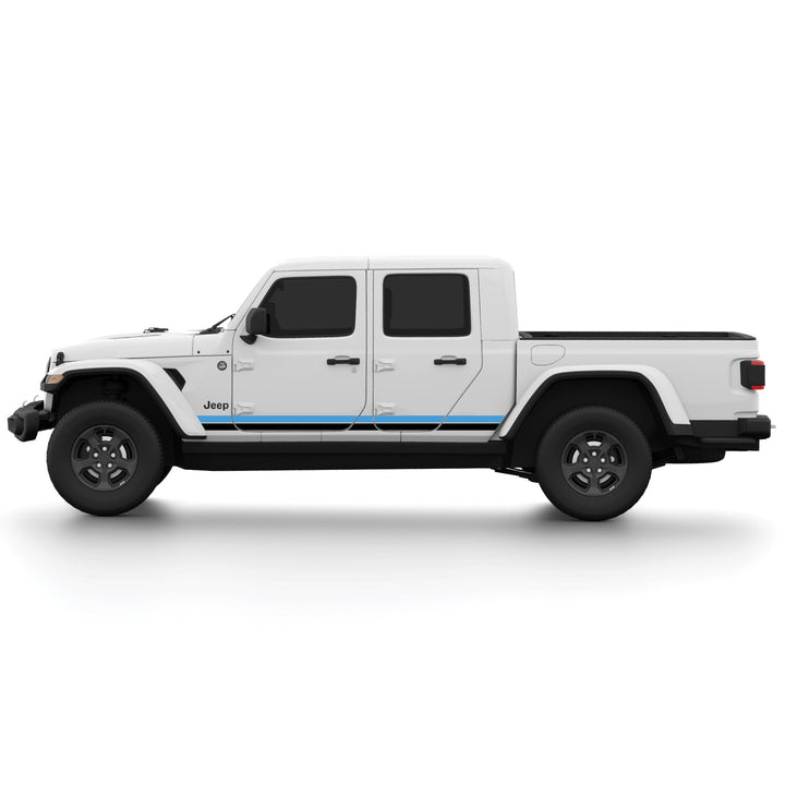 Rocker Double Stripe Kit for Jeep Gladiator