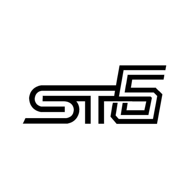 ST5 6" Sticker fits 5th Generation Subaru WRX - 2022+