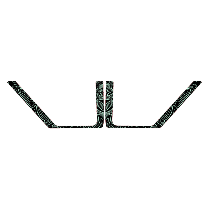 Topo Front Door Net Trim Overlay Kit (Printed Series) - 2021+ Bronco