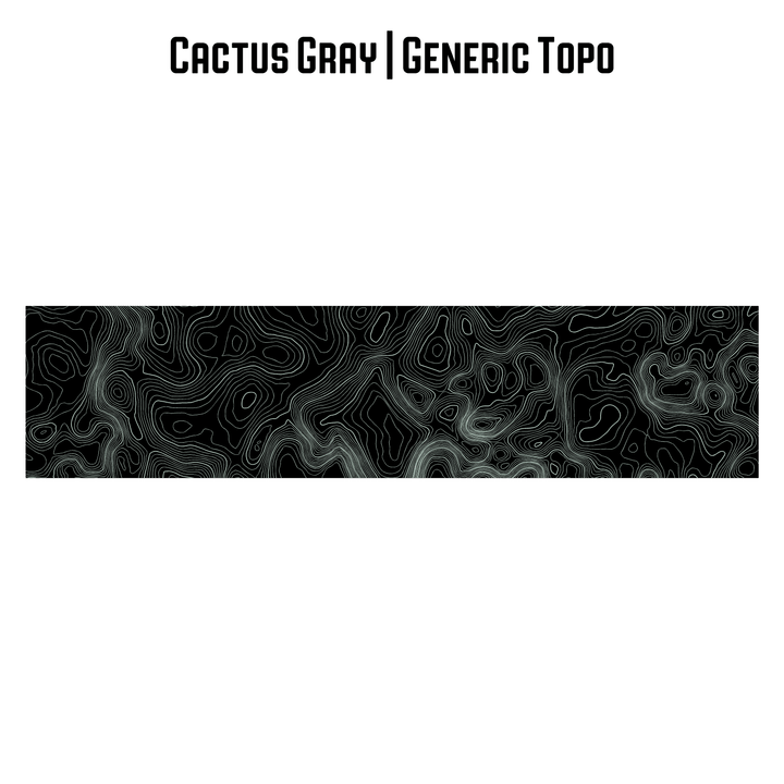 Topographic Map Premium Print Vinyl Rolls (3&