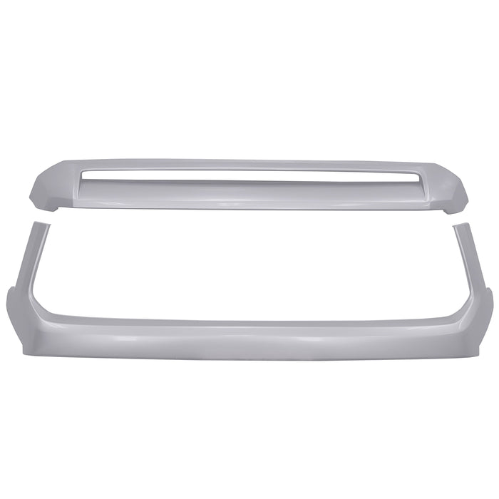 2014-2021 Toyota Tundra Grille Surround and Hood Bulge Overlay - Chrome Delete Kit