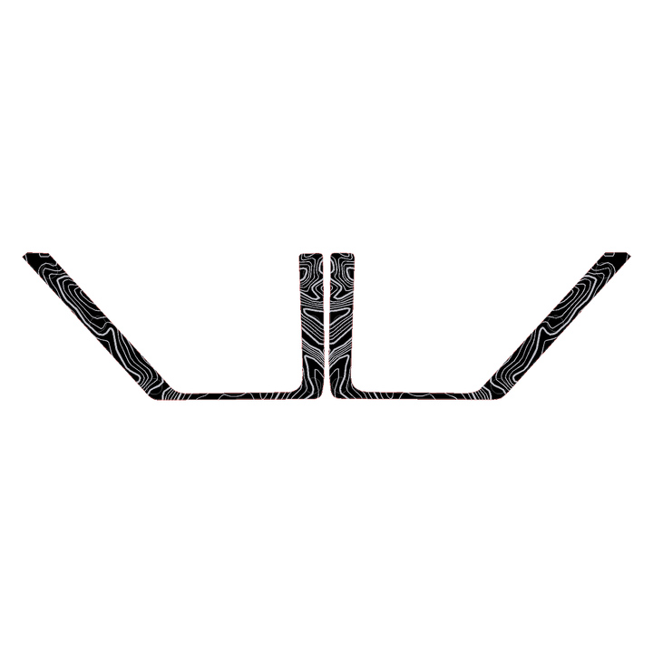 Topo Front Door Net Trim Overlay Kit (Printed Series) - 2021+ Bronco